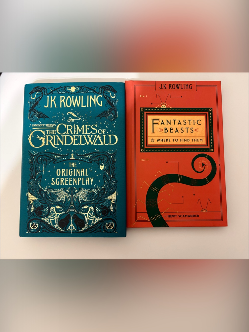 J.K. Rowling Fantastic Beasts Book Set (Like New)